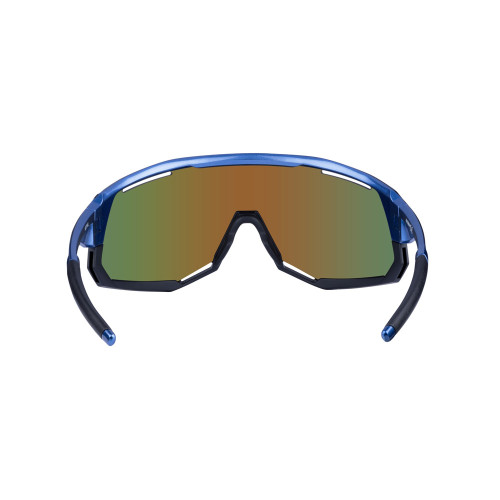 Akiniai FORCE ATTIC (violetinė/juoda) mėlyni lęšiai-Dviratininko akiniai-Priedai