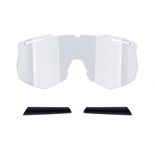 Akiniai FORCE ATTIC (balta/juoda) rožiniai lęšiai-Dviratininko akiniai-Priedai