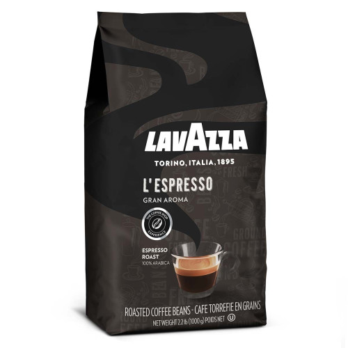 Kava pupelėmis Lavazza Gran Aroma L'Espresso 1kg-Kava, kakava-MAISTO PREKĖS IR GĖRIMAI