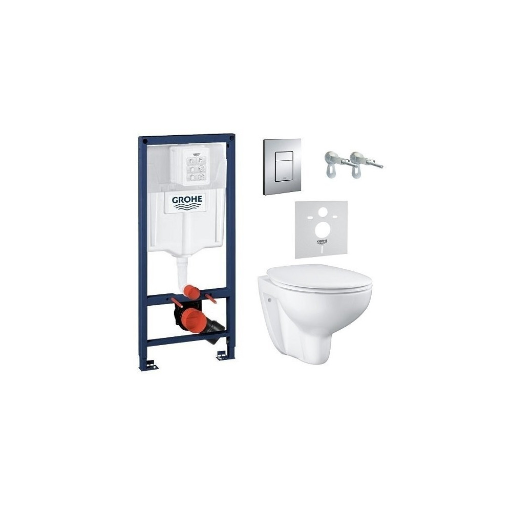 Potinkinis WC komplektas Grohe Solido 39586000-WC potinkiniai rėmai ir jų atsarginės