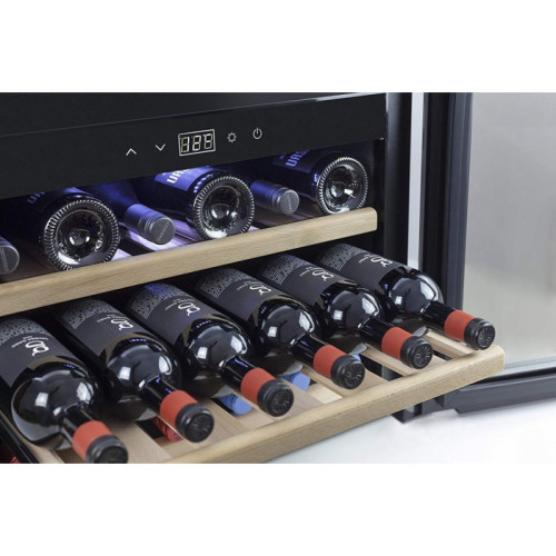 Įmontuojams vyno šaldytuvas CASO WineSafe 18 EB metalo korpusas 00629-Vyno šaldytuvai-Stambi