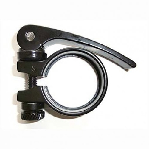 Balnelio greito užveržimo žiedas PROMAX 35 mm, su greitveržle (juodas)-Balnelio stovo