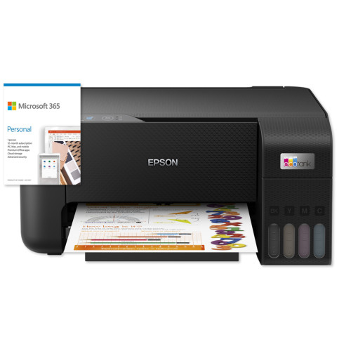Spausdintuvas Epson EcoTank L3210 All-in-One Ink Tank Printer and Microsoft
