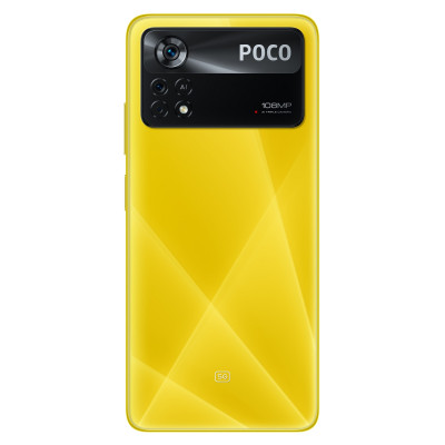 Išmanusis telefonas POCO X4 PRO 5G 128GB YELLOW MZB0AYVEU POCO-Xiaomi-Mobilieji telefonai