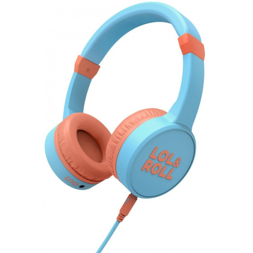 Energy Sistem Lol&Roll Pop Kids Headphones Blue (Music Share, Detachable Cable, 85 dB Volume