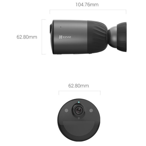 IP kamera su baterija, EZVIZ, CS-BC1C 7800mAh, 2MP, 2,8mm,AI human detection,Night color