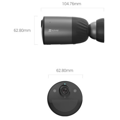 IP kamera su baterija, EZVIZ, CS-BC1C 7800mAh, 2MP, 2,8mm,AI human detection,Night color