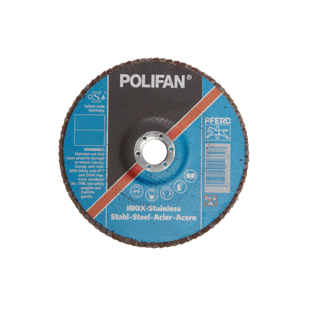 Šlifavimo diskas PFERD PFF180 Z 40 SGP-Special-Lapeliniai šlifavimo diskai-Abrazyvai
