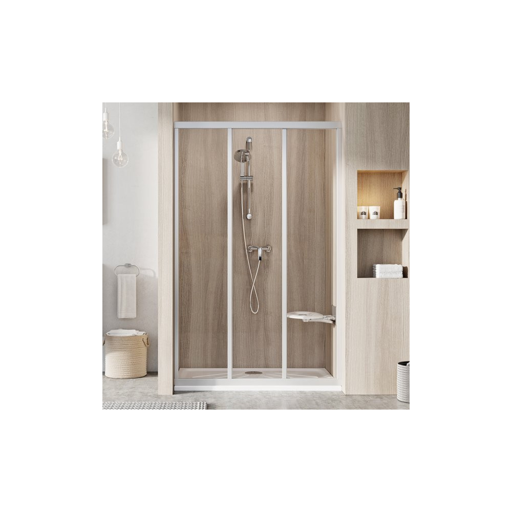 Durys dušo ASDP3-90 satinas+stiklas Grape-Dušo kabinų durys-Dušo kabinos