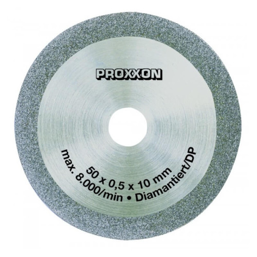 Deimantinis diskas PROXXON 50x0,5 mm-Graverių priedai, antgaliai-Elektriniai įrankiai