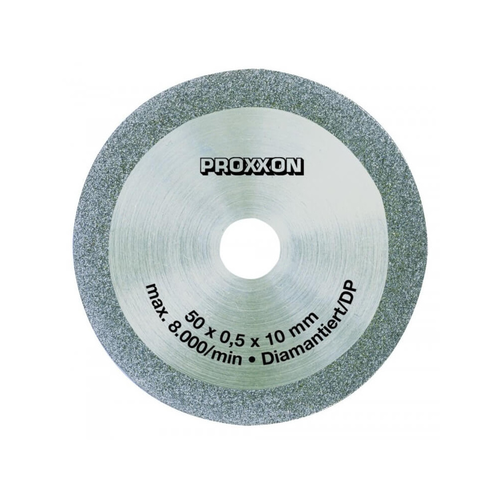 Deimantinis diskas PROXXON 50x0,5 mm-Graverių priedai, antgaliai-Elektriniai įrankiai
