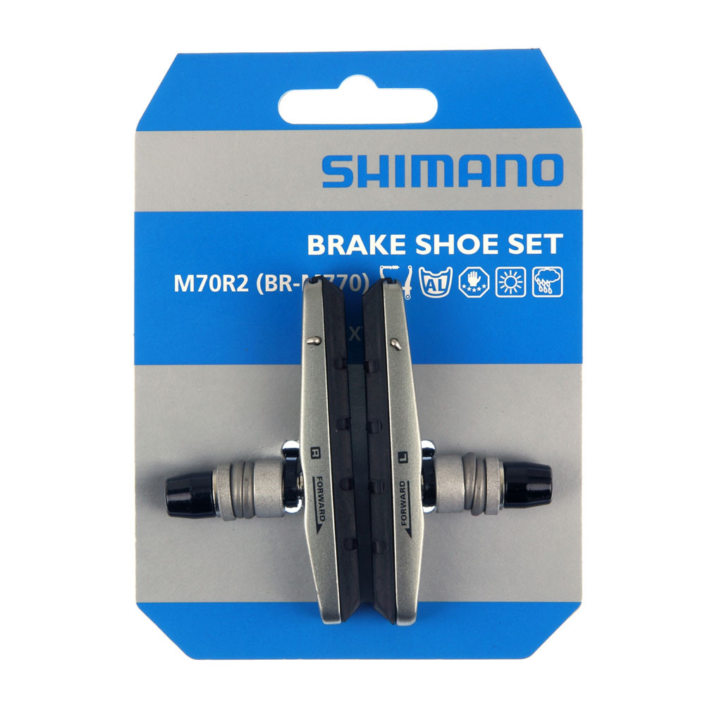 Stabdžių kaladėlės Shimano M70R2, 70mm Stabdžių sistema