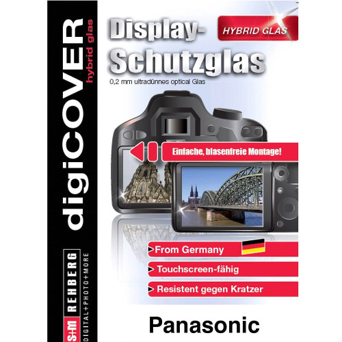 digiCOVER Hybrid Glass Display Panasonic LUMIX S1/S1R Fotoaparatai ir jų priedai