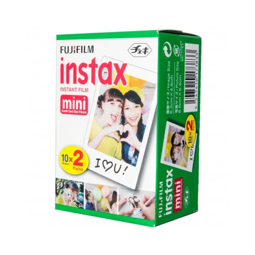 Fujifilm Fotoplokštelės Instax MINI 20vnt. Tradicinė ir momentinė fotografija