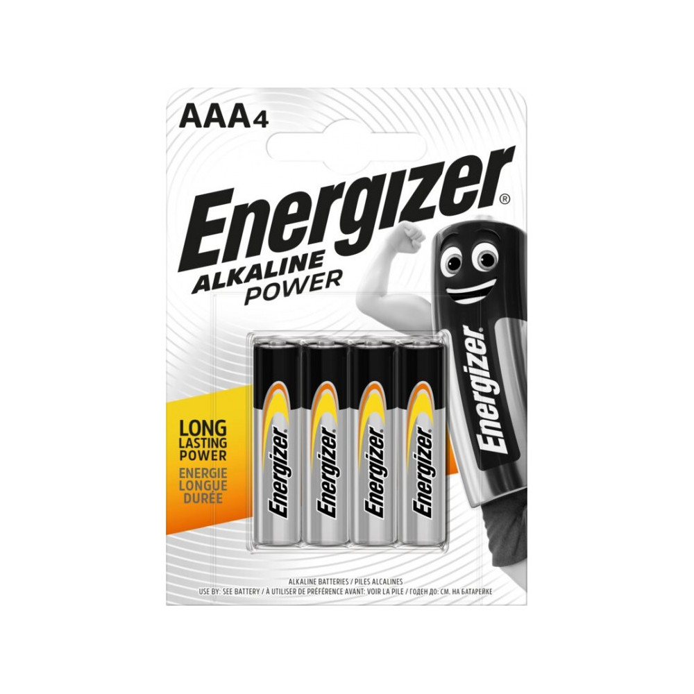 Energizer AAA/LR03, Alkaline Power, 4 pc(s)-Fotoaparatų baterijos-Fotoaparatai ir jų priedai