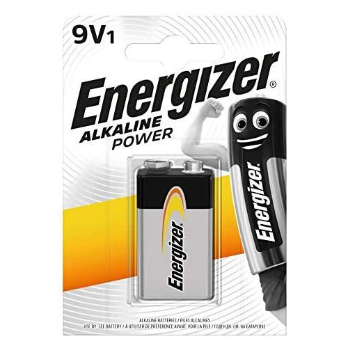 Energizer 9V/6LR61, Alkaline Power, 1 pc(s)-Fotoaparatų baterijos-Fotoaparatai ir jų priedai
