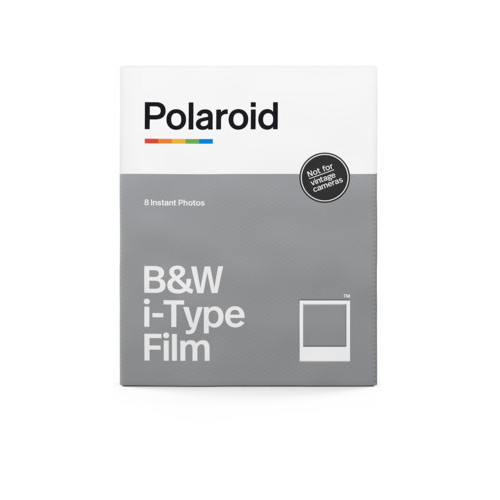 POLAROID B&W FILM FOR I-TYPE-Fotoplokštelės momentiniams fotoaparatams-Tradicinė ir momentinė
