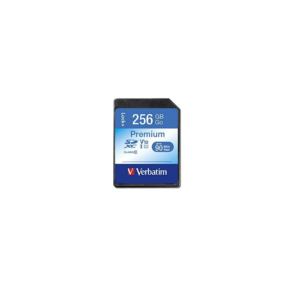 Verbatim SDXC Card 256GB Class 10-SDHC kortelės-Skaitmeninės laikmenos