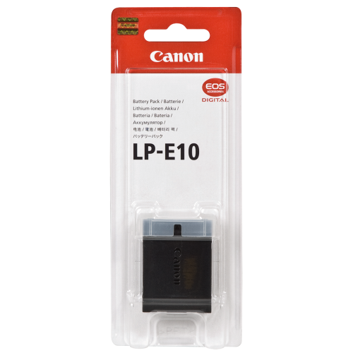 Canon baterija LP-E10 (originali)-Fotoaparatų baterijos-Fotoaparatai ir jų priedai