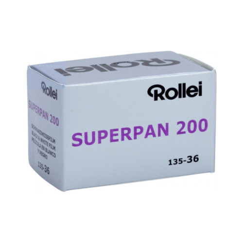 Rollei film Superpan 200/36-Nespalvotos fotojuostelės-Tradicinė ir momentinė fotografija