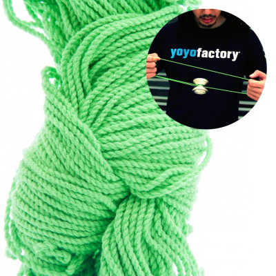 YoYo žaislo virvelė, žalios spalvos-YoYo, Kendama-ŽAISLAI
