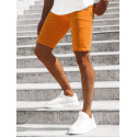 Akcija: Vyriški oranžinės spalvos šortai Sebil-Šortai | Bridžai-Akcija