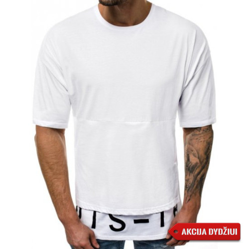 Akcija: Balti vyriški marškinėliai Tatoo-Marškinėliai-Akcija