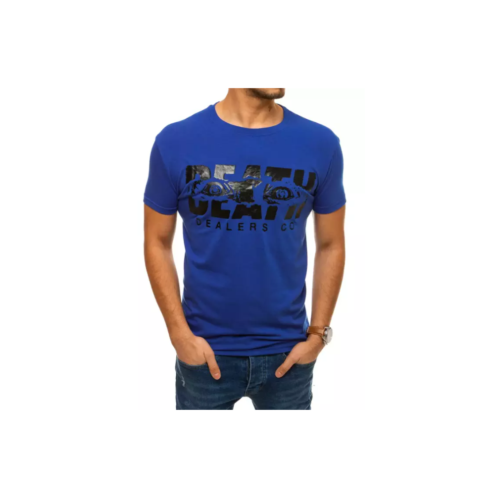 Akcija: Mėlyni vyriški marškinėliai Eye-Marškinėliai-Akcija
