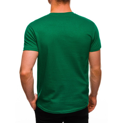 Žali vyriški marškinėliai Širdis-Vyriški marškinėliai su spauda-Užrašai vyrams