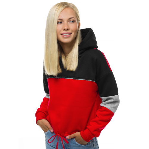 Išpardavimas Moteriškas raudonas džemperis Ela-Džemperiai-Akcija