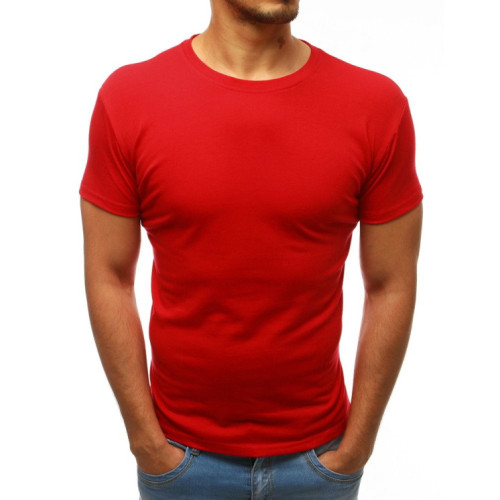 Raudoni vyriški marškinėliai Lika-Vyriški marškinėliai su spauda-Užrašai vyrams