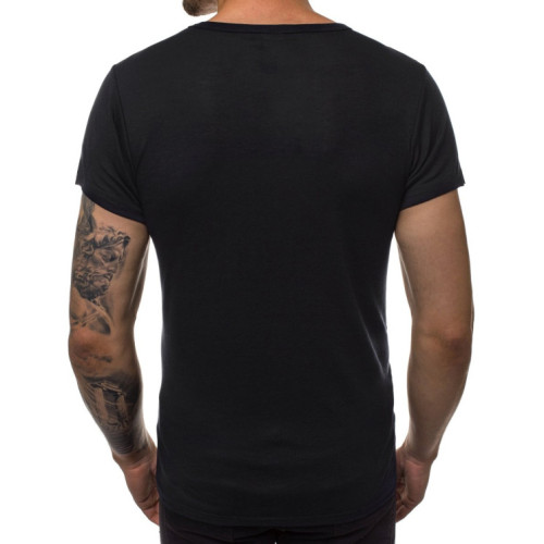 Juodi vyriški marškinėliai VYTIS-Vyriški marškinėliai su spauda-Užrašai vyrams