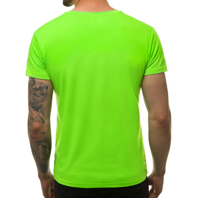 Žali neoniniai vyriški marškinėliai Herbas-Vyriški marškinėliai su spauda-Užrašai vyrams