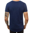 Tamsiai mėlyni vyriški marškinėliai Herbas-Vyriški marškinėliai su spauda-Užrašai vyrams