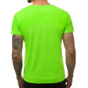 Žali neoniniai vyriški marškinėliai Autoritetas-Vyriški marškinėliai su spauda-Užrašai vyrams