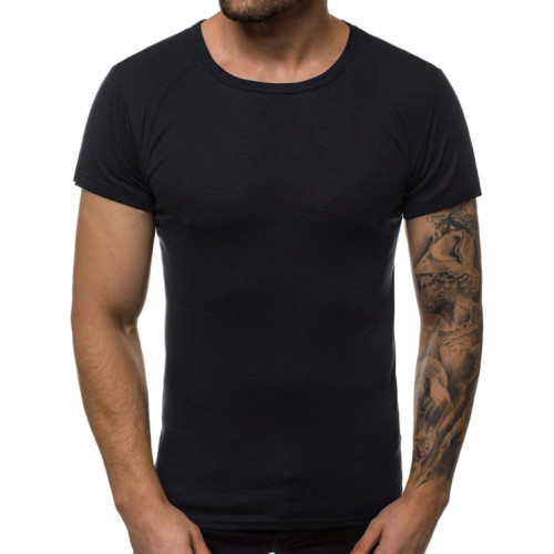 Juodi vyriški marškinėliai Lika-Vyriški marškinėliai su spauda-Užrašai vyrams