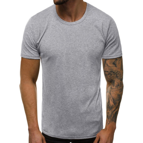Pilki vyriški marškinėliai Lika-Vyriški marškinėliai su spauda-Užrašai vyrams