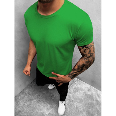 Žali vyriški marškinėliai Lika-Vyriški marškinėliai su spauda-Užrašai vyrams