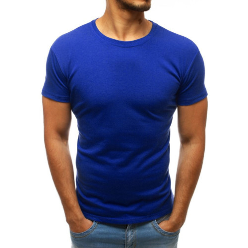 Ryškiai mėlyni vyriški marškinėliai Lika-Vyriški marškinėliai su spauda-Užrašai vyrams