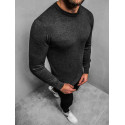Vyriškas tamsiai pilkos spalvos megztinis Ozo-Naujienos-APRANGA, AKSESUARAI