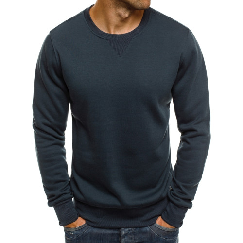 Tamsiai mėlynos spalvos vyriška palaidinė Fonsi-Palaidinės-Vyriški džemperiai| Džemperiai