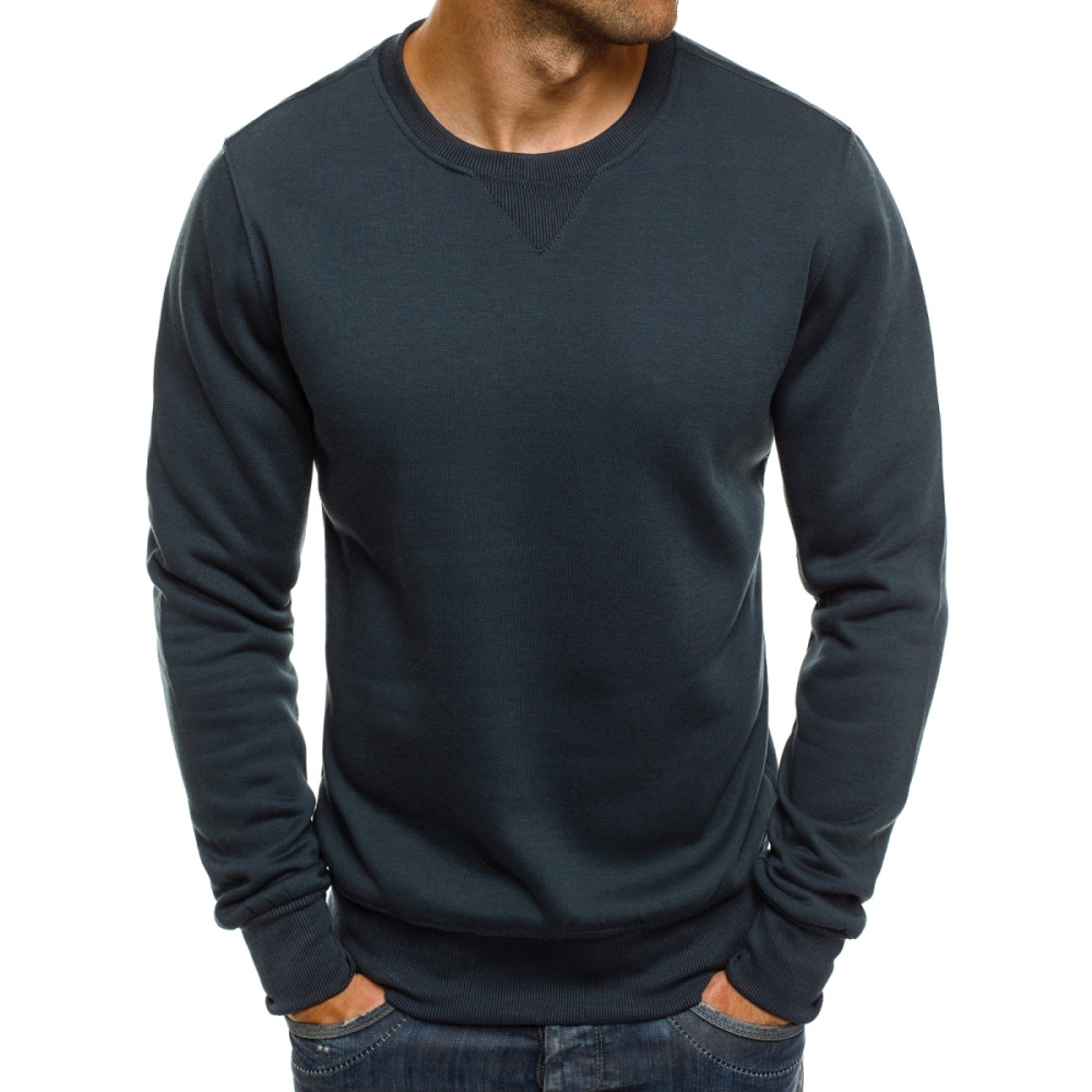 Tamsiai mėlynos spalvos vyriška palaidinė Fonsi-Palaidinės-Vyriški džemperiai| Džemperiai