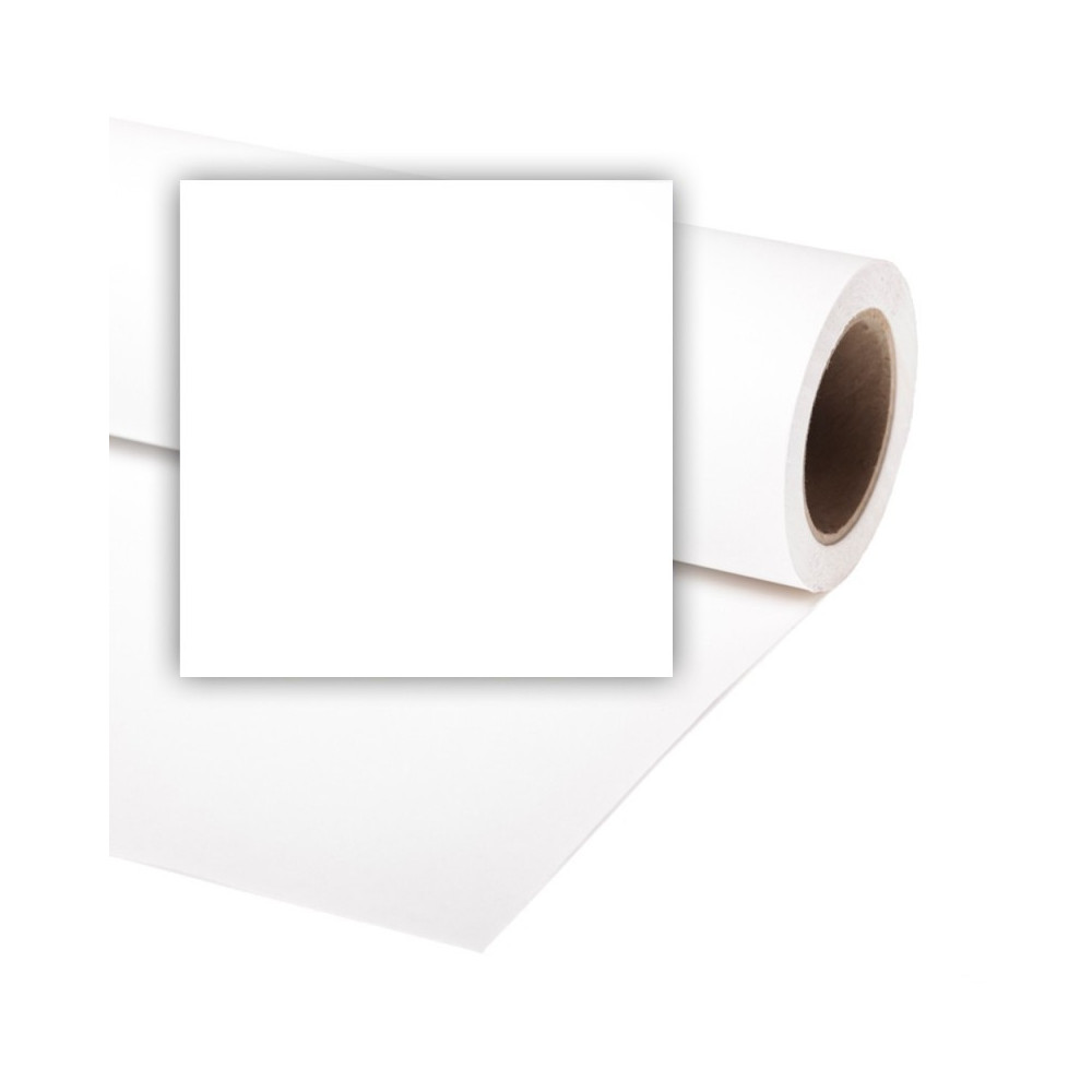 Popierinis fonas Colorama 2,72x11m Arctic white-Fonų sistemos ir fonai-Fotostudijos įranga