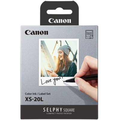 Canon Selphy Square Media Pack XS-20L-Eksploatacinės medžiagos spausdintuvams-Spausdintuvai
