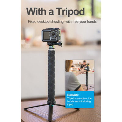 Telesin Carbon Fiber Selfie Stick-Mobiliųjų telefonų priedai-Telefonai ir laikrodžiai
