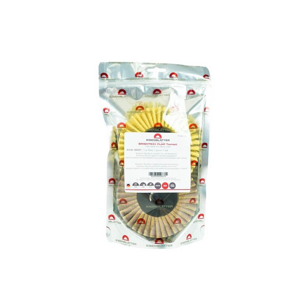 Poliravimo diskų rinkinys GERD Berry+Sun 125x22,2mm-Poliravimo priemonės-Priedai įrankiams