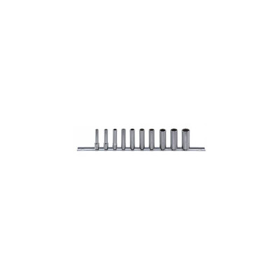 Galvučių rinkinys STAHLWILLE 40ADL/10 CL, 10 dalių-Galvutės, galvučių rinkiniai-Autoserviso