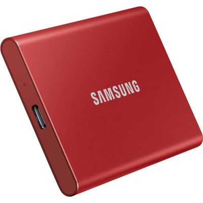 Išorinis SSD Samsung SSD T7 External 1TB USB 3.2 1050/1000 MB/s inclu-Išoriniai kietieji