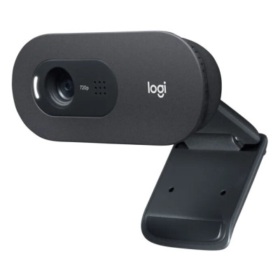 Pc kamera Logitech C505 HD Webcam - BLACK - USB-Internetinės kameros-Kompiuterių priedai