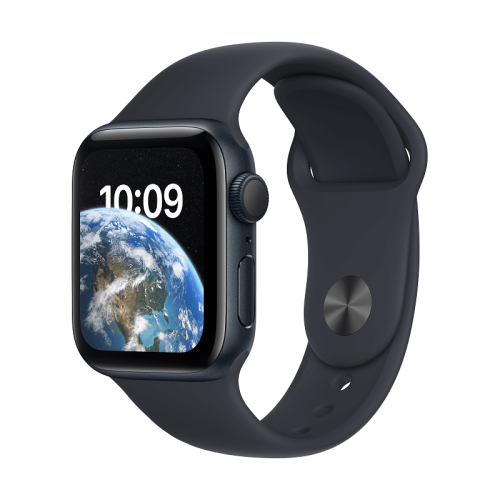 Išmanusis laikrodis Apple Watch SE GPS 40mm Midnight Aluminium Case with Midnight Sport Band -